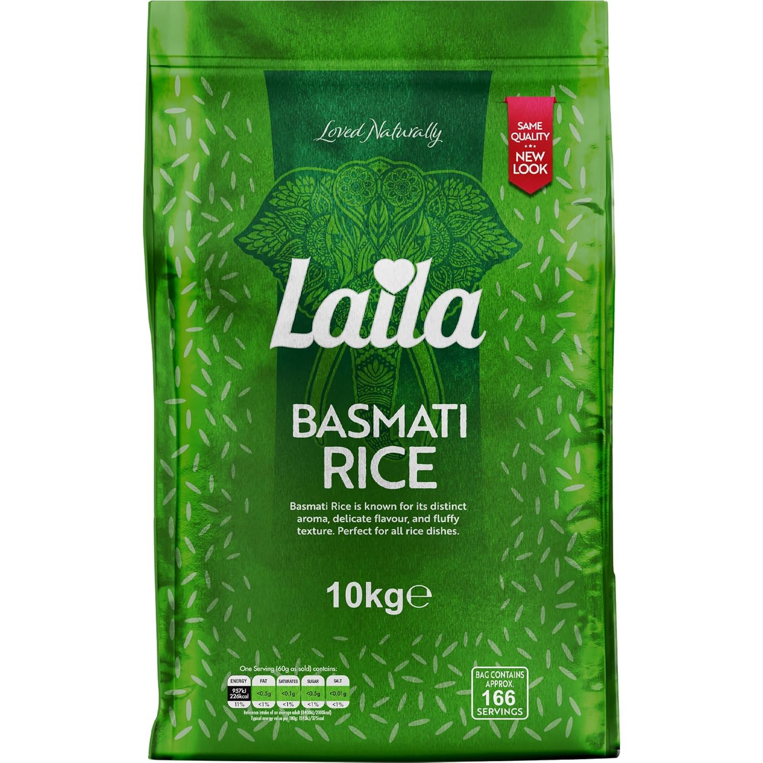 LAILA XTRA LONG GRAIN BASMATI RICE 10KG