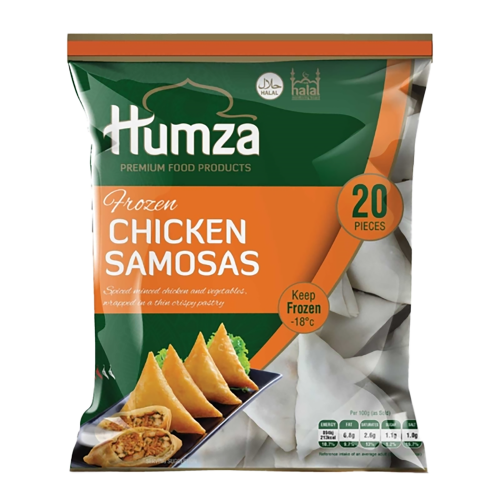 Humza CHICKEN Samosa 650G (20 pieces)