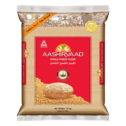 AASHIRVAAD CHAPATI ATTA (INDIA) 10KG