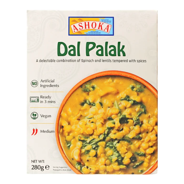 ASHOKA RTE DAL PALAK (VEGAN) 280g