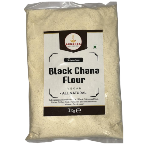 AEKSHEA BLACK CHANA FLOUR (PACKET) 1kg