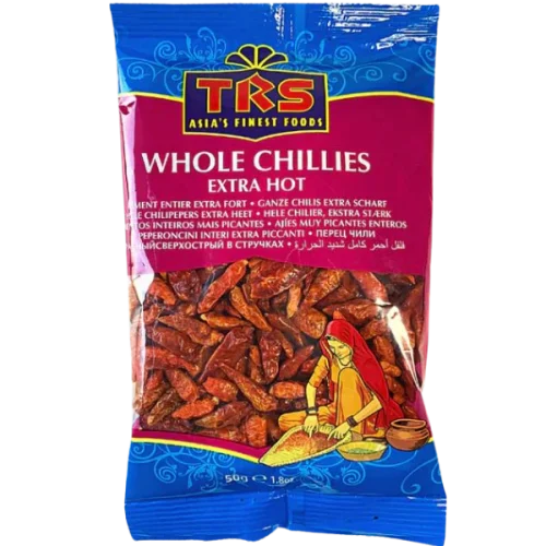 TRS CHILLI WHOLE EXTRA HOT 50 GM