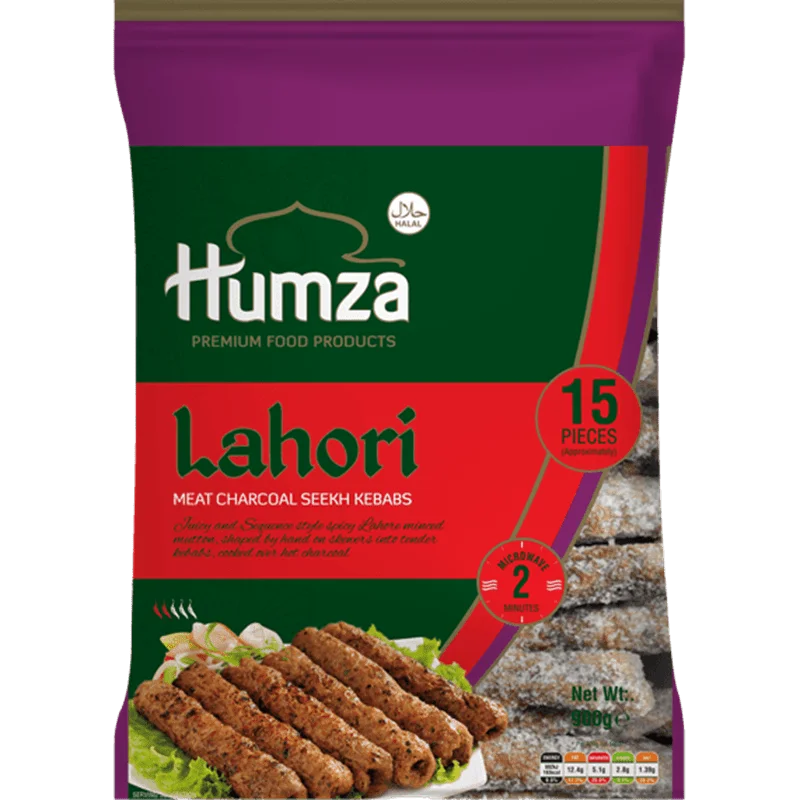 Humza Lahori MEAT Kebab 900g (15 pieces)