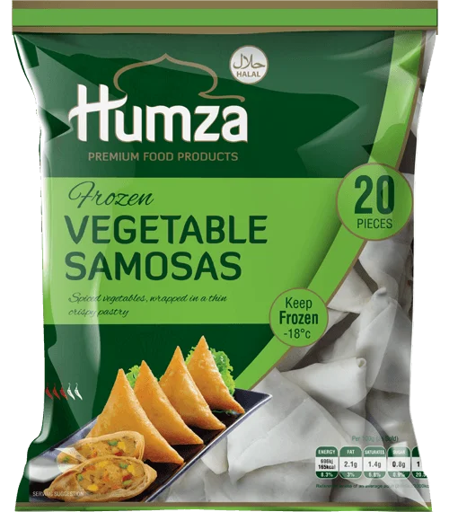Humza Veg Samosa 650G (20 pieces)