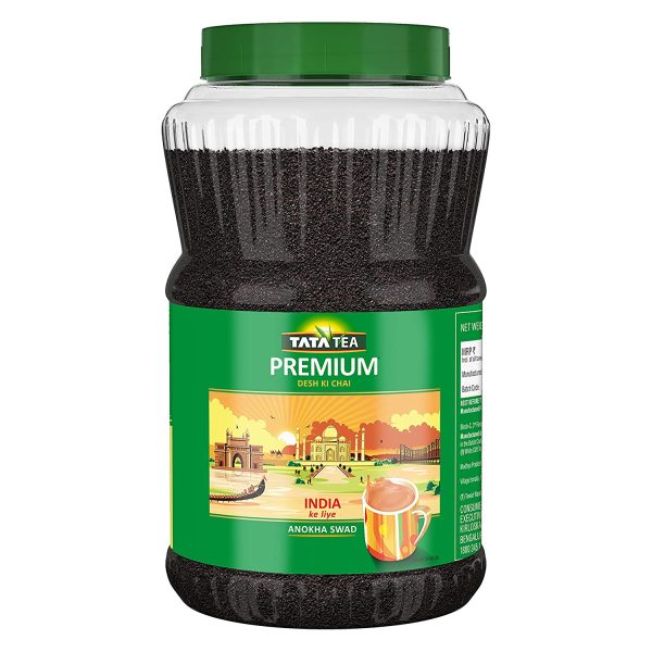 TATA BLACK TEA (PLASTIC JAR) 800G