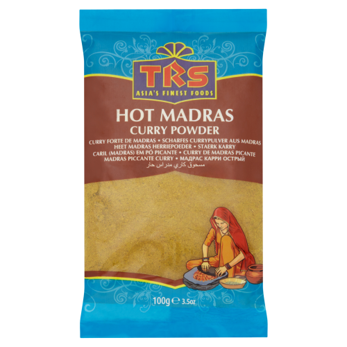 TRS MADRAS CURRY PD HOT 100G