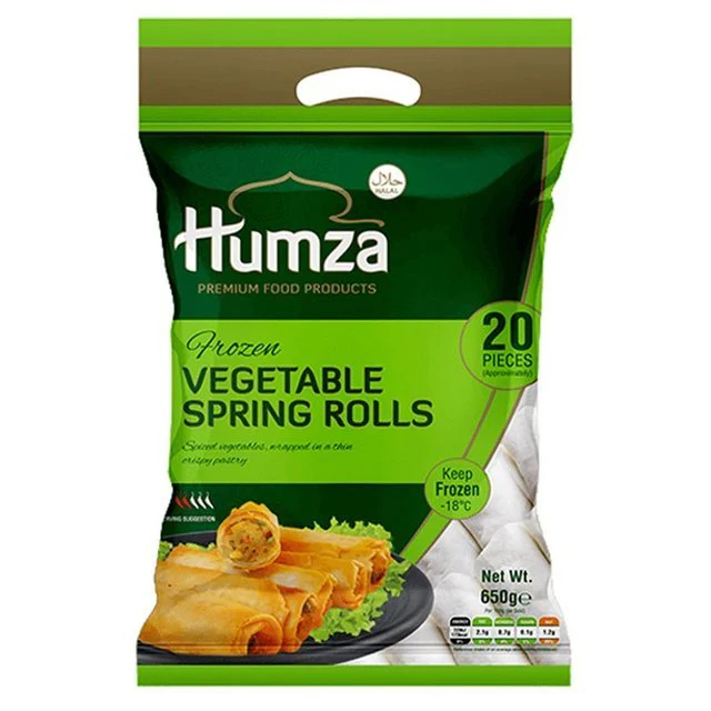 HUMZA SPRINGROLL VEG 650G